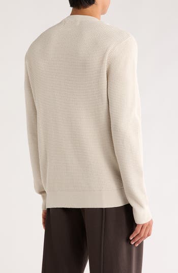 Spauding Waffle Knit Sweater