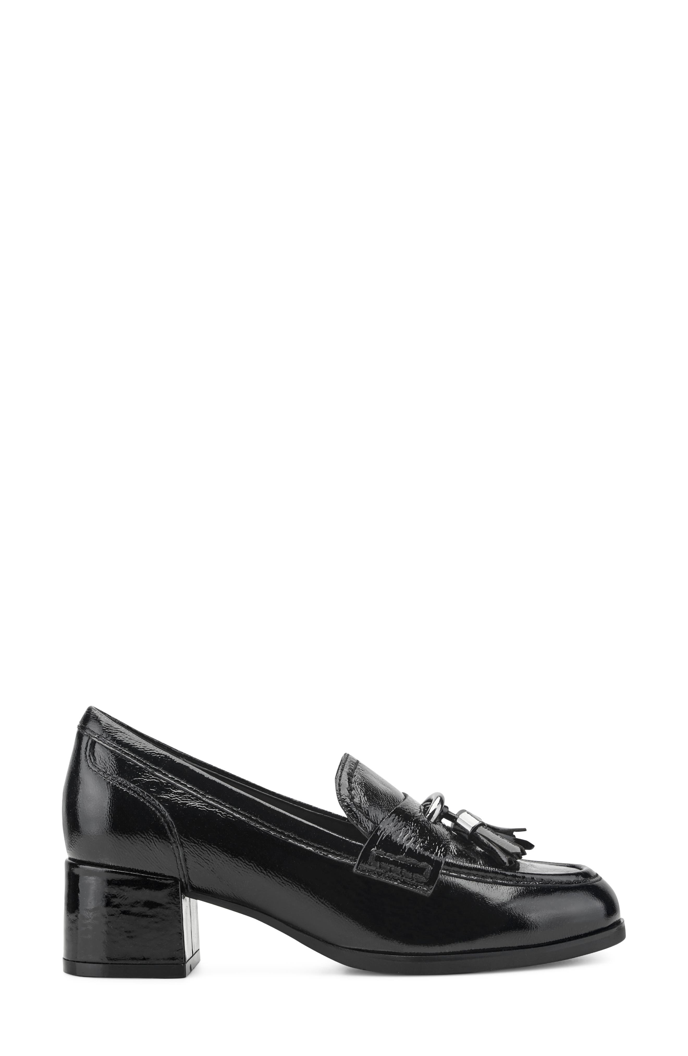 Irelyn Loafer Pump, Alternate, color, BLACK