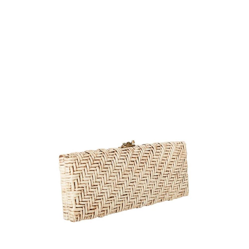 The Paula Clutch, Alternate, color, Ivory