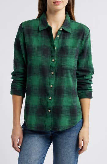 Free People Clyde Shirt Jacket In Brush Green Size factory XS