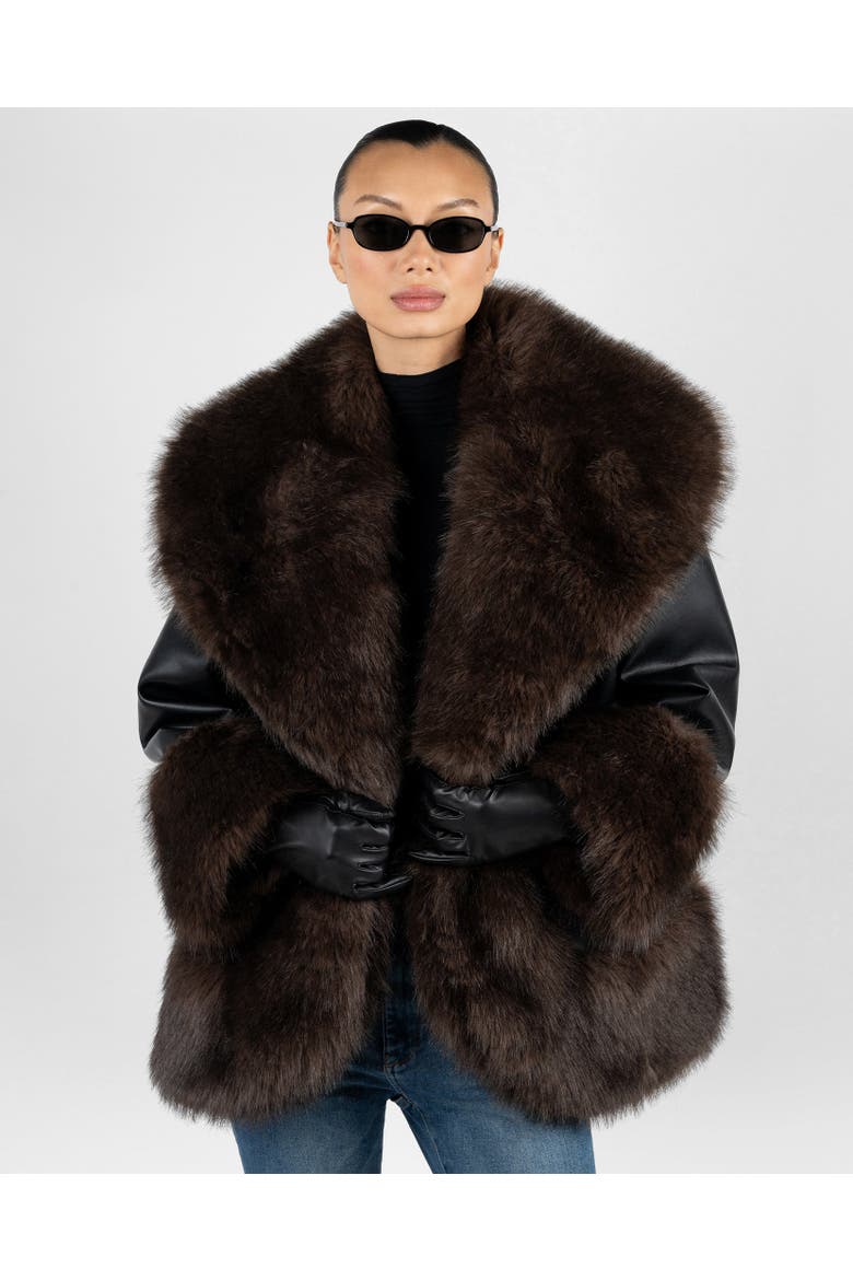 Cocoon Fur Jacket (Women) | Nordstrom