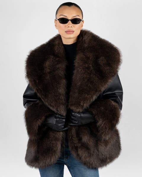 Cocoon Fur Jacket