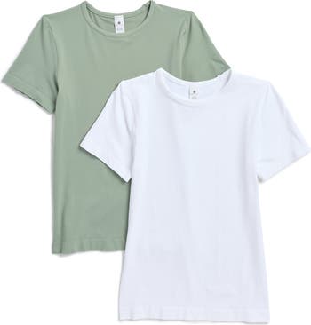 YOGALICIOUS Assorted 2-Pack Skin T-Shirts | Nordstromrack