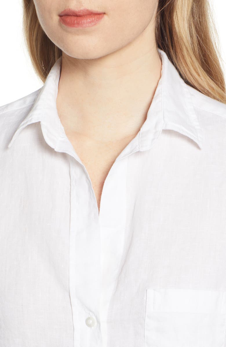 Grayson The Hero Tumbled Linen Shirt, Alternate, color, 