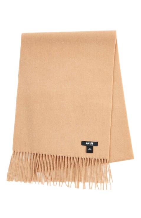 Cashmere Fringed Scarf