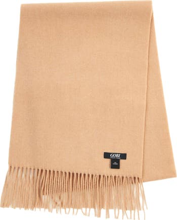 Gobi Cashmere Cashmere Fringed Scarf | Nordstrom