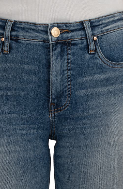 Kut From The Kloth Rachel High Waist Raw Hem Crop Mom Jeans