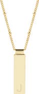 Brook and York Maisie Initial Pendant Necklace