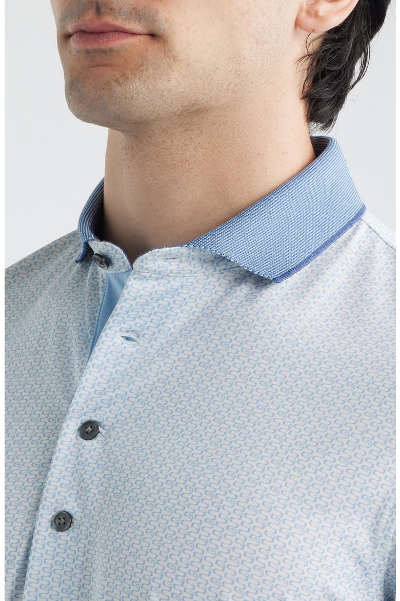 Iron Serpent Performance Polo, Alternate, color, ARCTIC