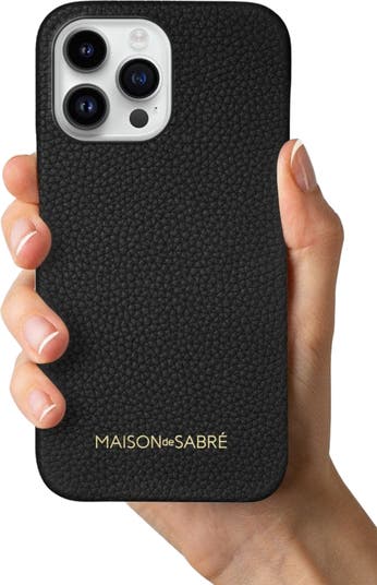 MAISON de SABRÉ Leather Phone Case | Nordstrom