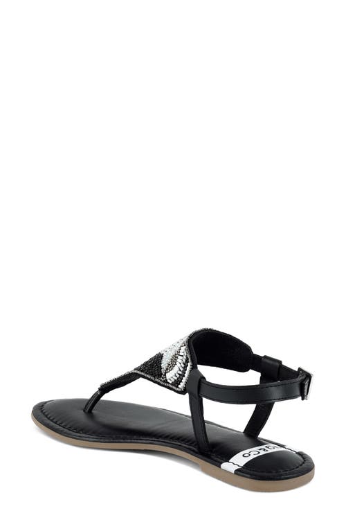 Rag & Co Chitra Sandal In Black