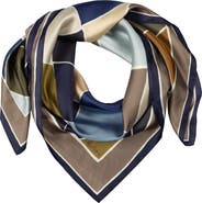 Echo Harlequin Silk Square