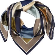 Echo Harlequin Silk Square