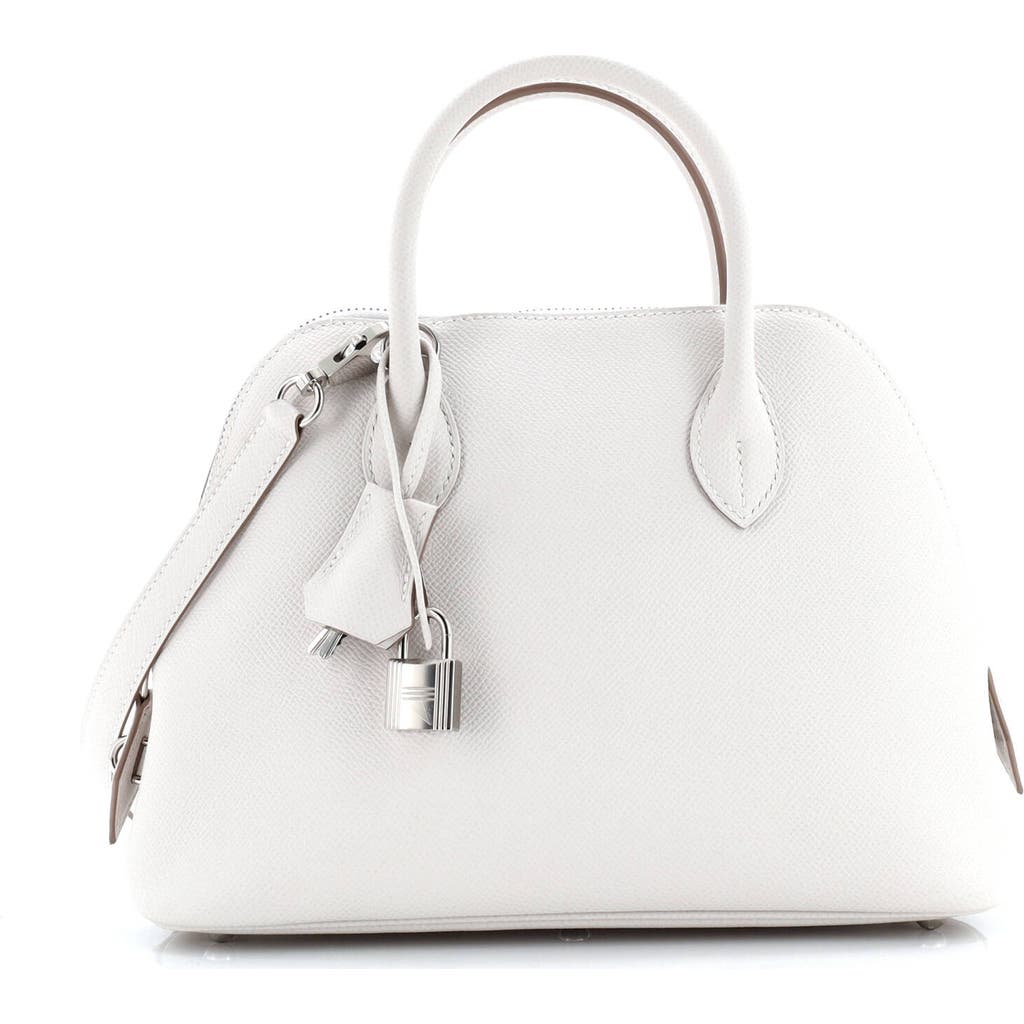 Pre-owned Hermes Hermes Bolide 1923 Bag Epsom 25 In Gray