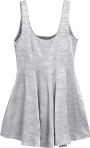 Desigual Metallic Fit & Flare Dress