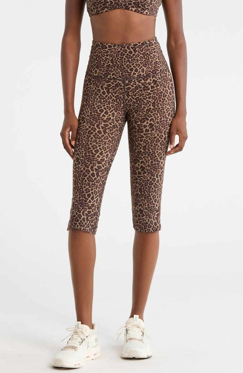 MPG Sculpt Capri Leggings, Main, color, New Leopard