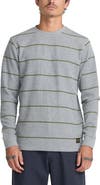 RVCA Day Shift Stripe Long Sleeve Thermal T-Shirt