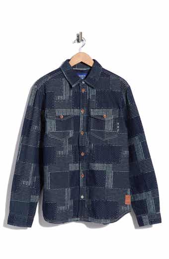 Patchwork Denim Overshirt