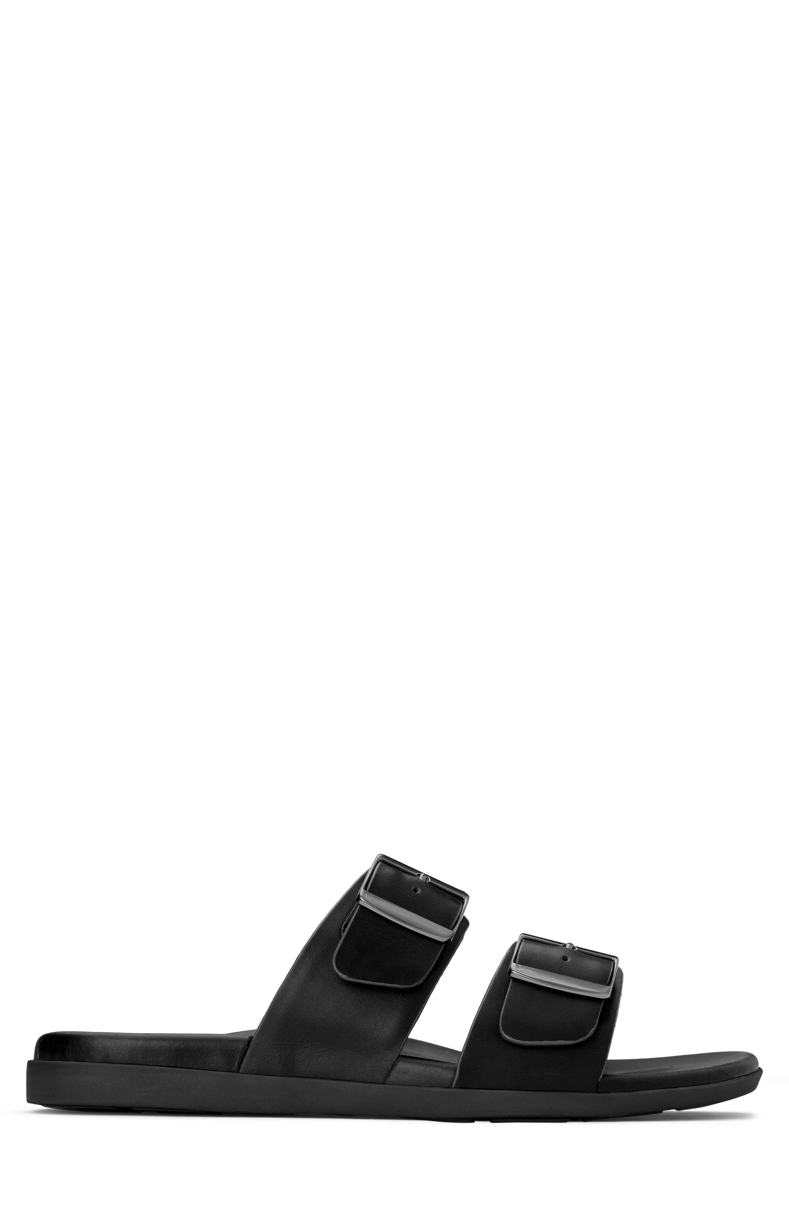 Vionic Charlie Buckle Slide Sandal, Alternate, color, 