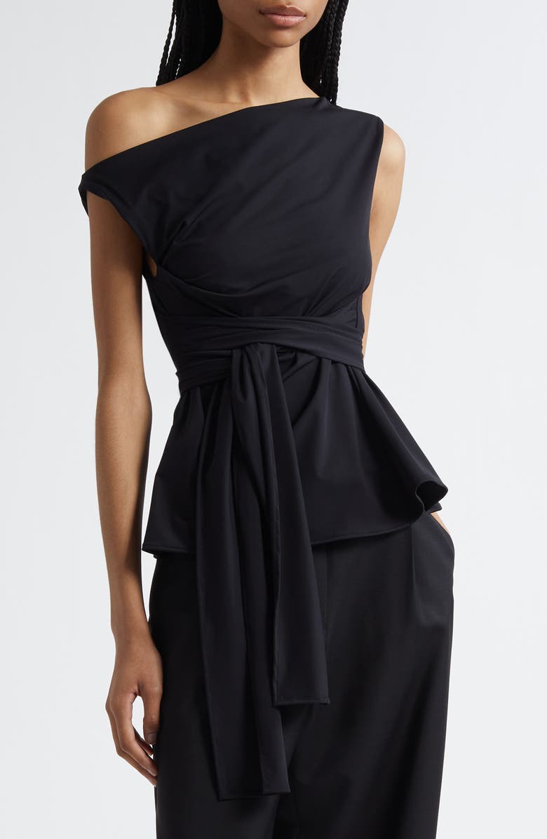 Róhe Off the Shoulder Wrap Top, Main, color, 