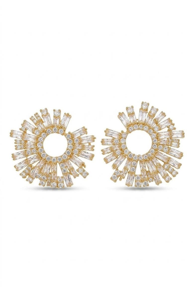 The Heiress Studs, Main, color, Gold