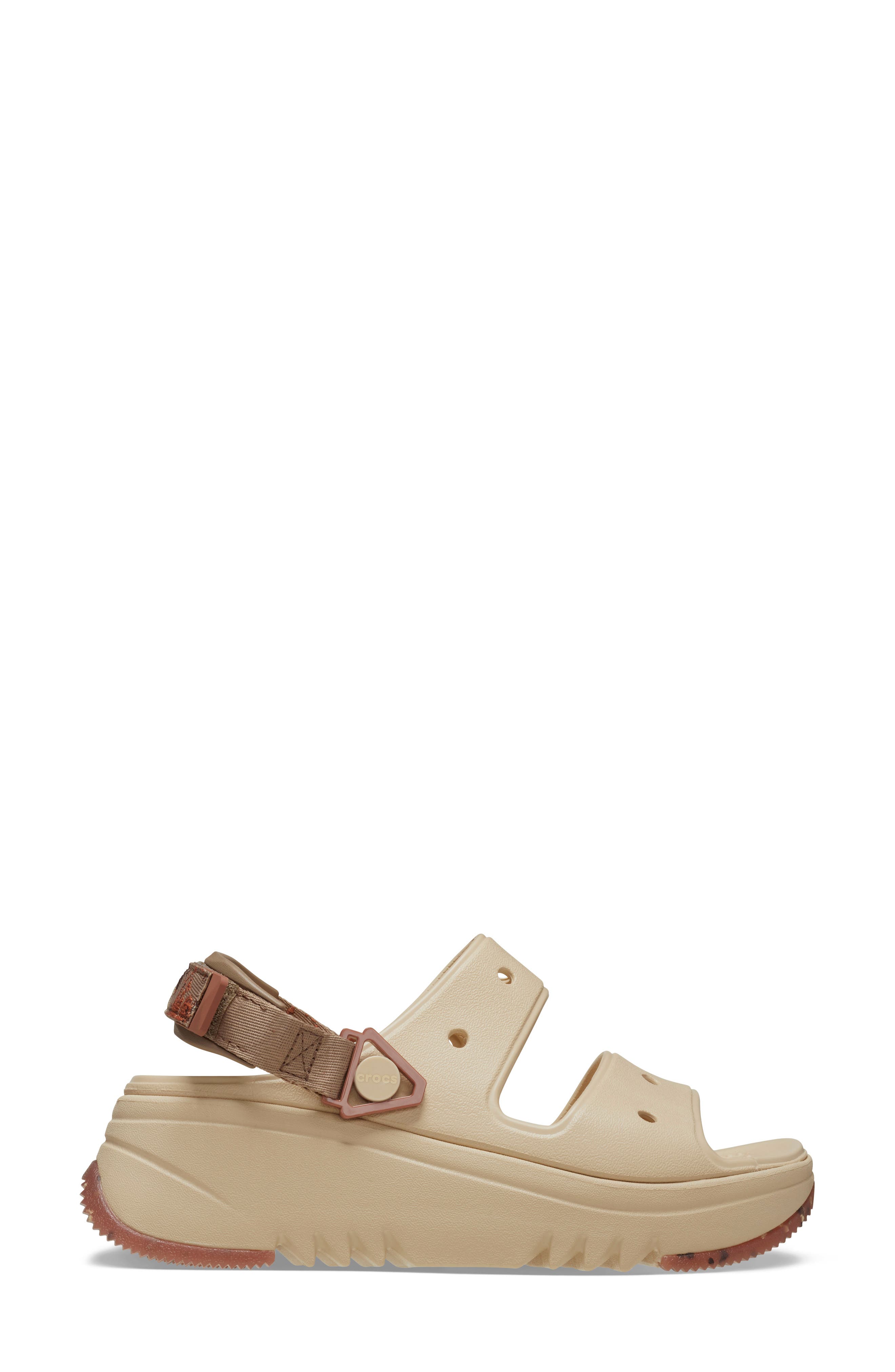 CROCS Classic Hiker Xscape Slingback Platform Sandal, Main, color, 