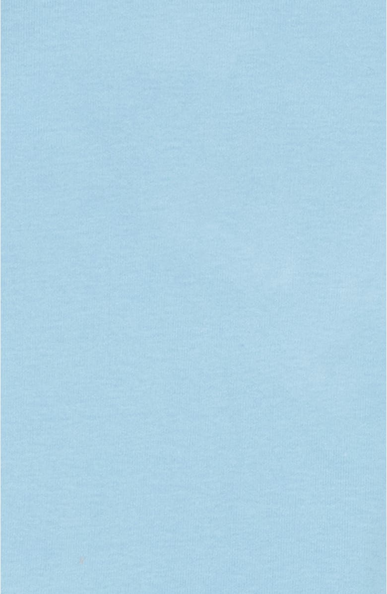 Leveret Kids Cotton Two-Piece Pajamas, Stripes, Solids & Tie Dye, Alternate, color, Light Blue