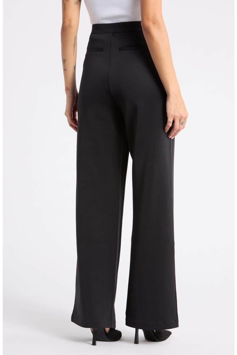 Sculpting Wide Leg Pants, Alternate, color, BLACK001