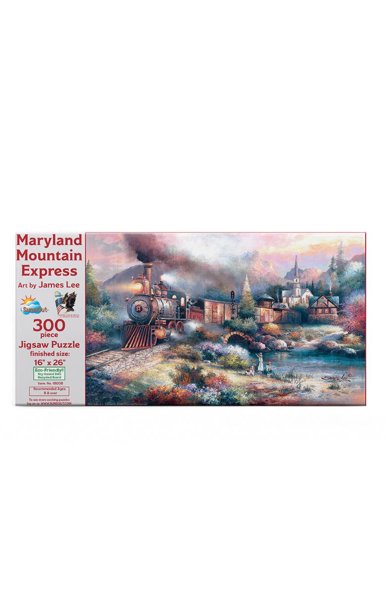 Sunsout Maryland Mountain Express 300 piece Jigsaw Puzzle for Adults, Alternate, color, Multicolor