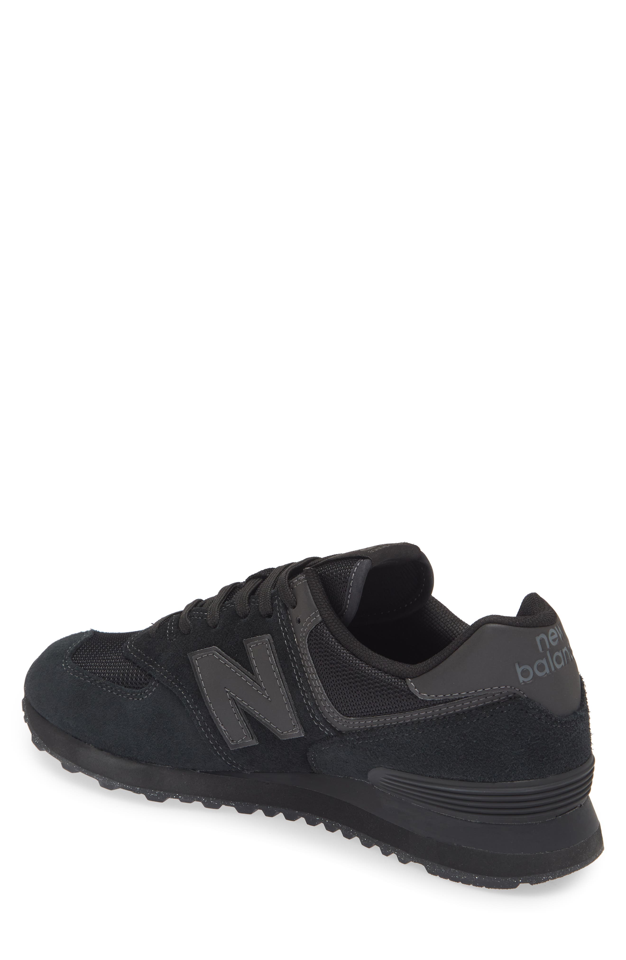 Gender Inclusive 574 Classic Sneaker, Alternate, color, BLACK/ BLACK