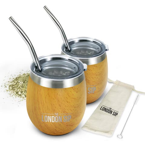 Yerba Mate Cup Set 8oz