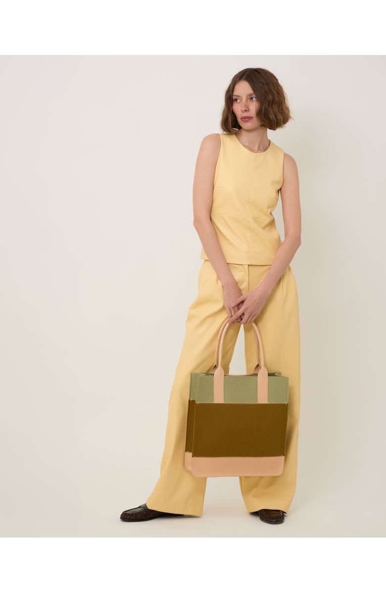 Graf Lantz Jaunt Merino Wool Tote, Alternate, color, Brine / Dew