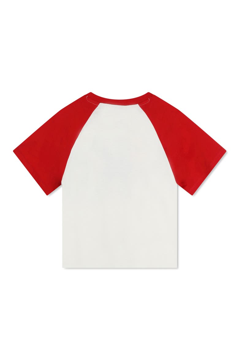 Kids' Cotton Logo Graphic T-Shirt, Alternate, color, IVORY