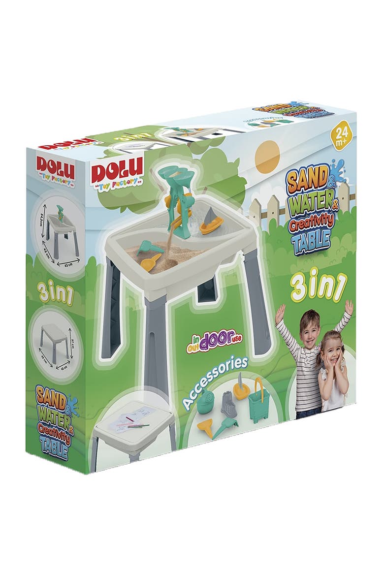 3In1 Activity Table Sand, Water & Creativity, Ages 2+, Alternate, color, Multicolored