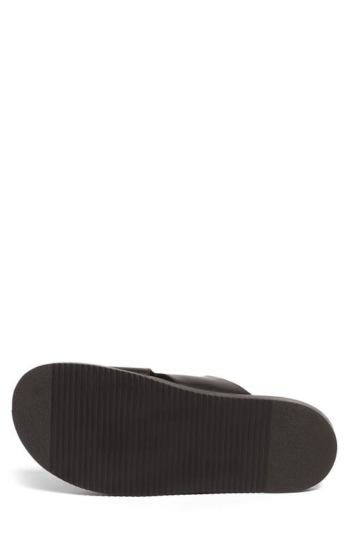 Anthony Veer Men's Marrakesh Leather Slides In Black