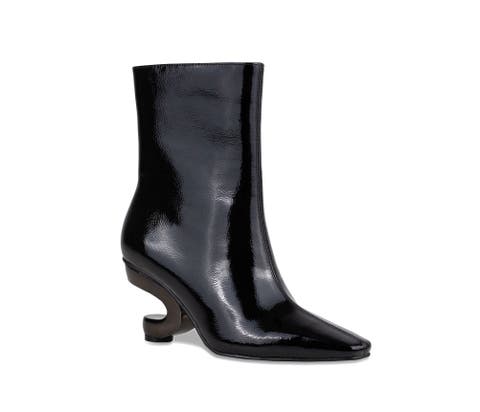 Metallic Heel Bootie