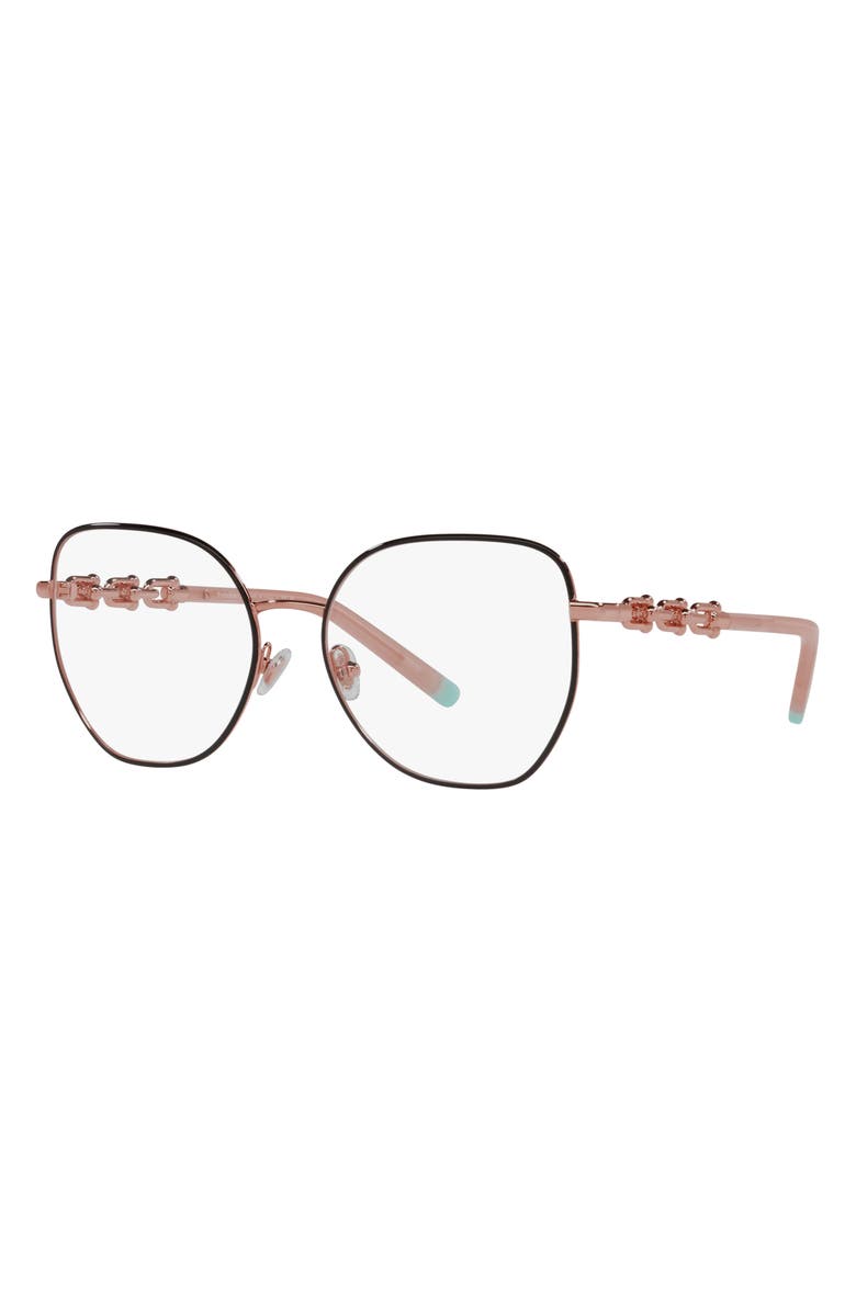 Tiffany & Co. 55mm Butterfly Optical Glasses, Alternate, color, 