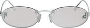 Fendi 'Fendi First 54mm Oval Sunglasses