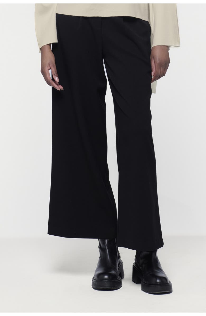 Leem Wide-Leg Pants, Alternate, color, Black