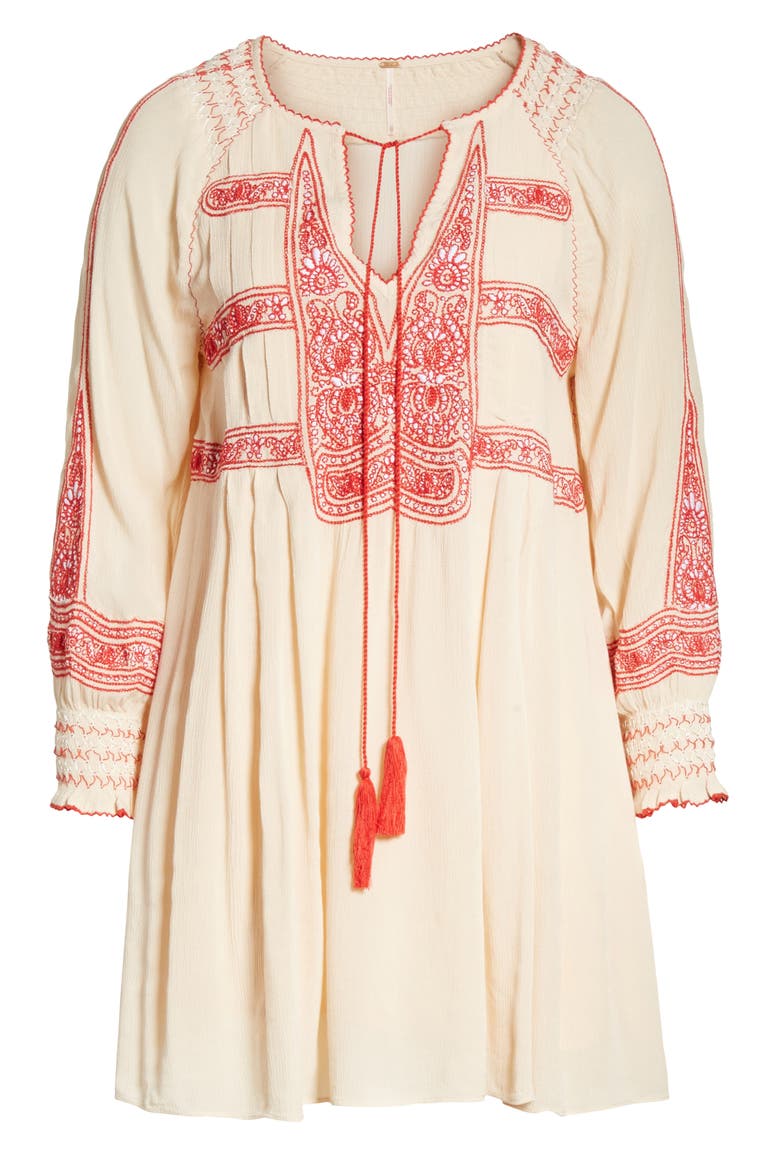 Wind Willow Minidress, Alternate, color, IVORY