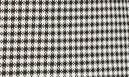 Elie Tahari The Greta Check Wool Blend Jacket In Black