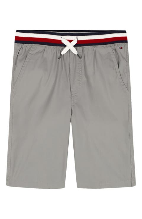 Kids' Woven Rib Waist Shorts (Big Kid)