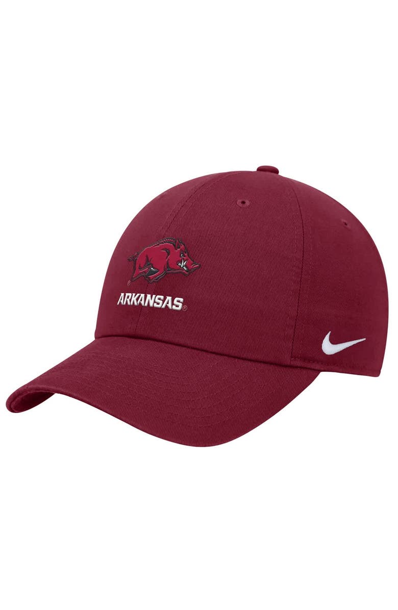 Nike Men's Nike Cardinal Arkansas Razorbacks 2025 On-Field Club Adjustable Hat, Main, color, Cardinal