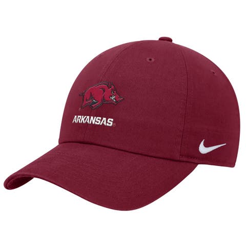 Men's Nike Cardinal Arkansas Razorbacks 2025 On-Field Club Adjustable Hat