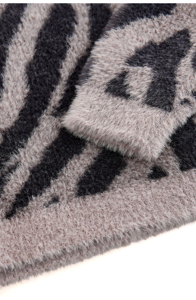 NEXT Kids' Zebra Knit Sweater, Alternate, color, Brown Multi