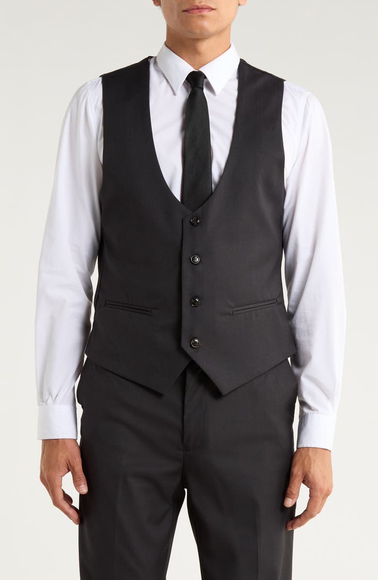 ZEGARIE Stretch 3-Piece Suit, Alternate, color, Dark Grey