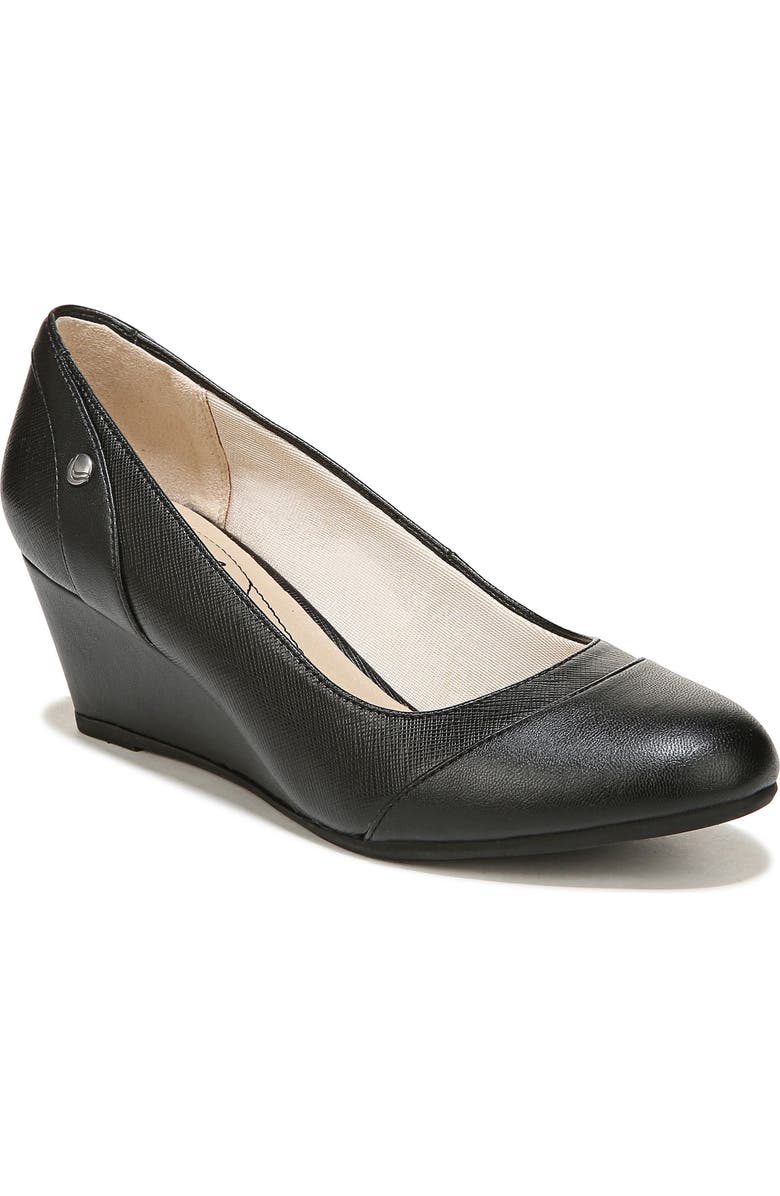 LifeStride Dreams Wedge Pump, Main, color, Black