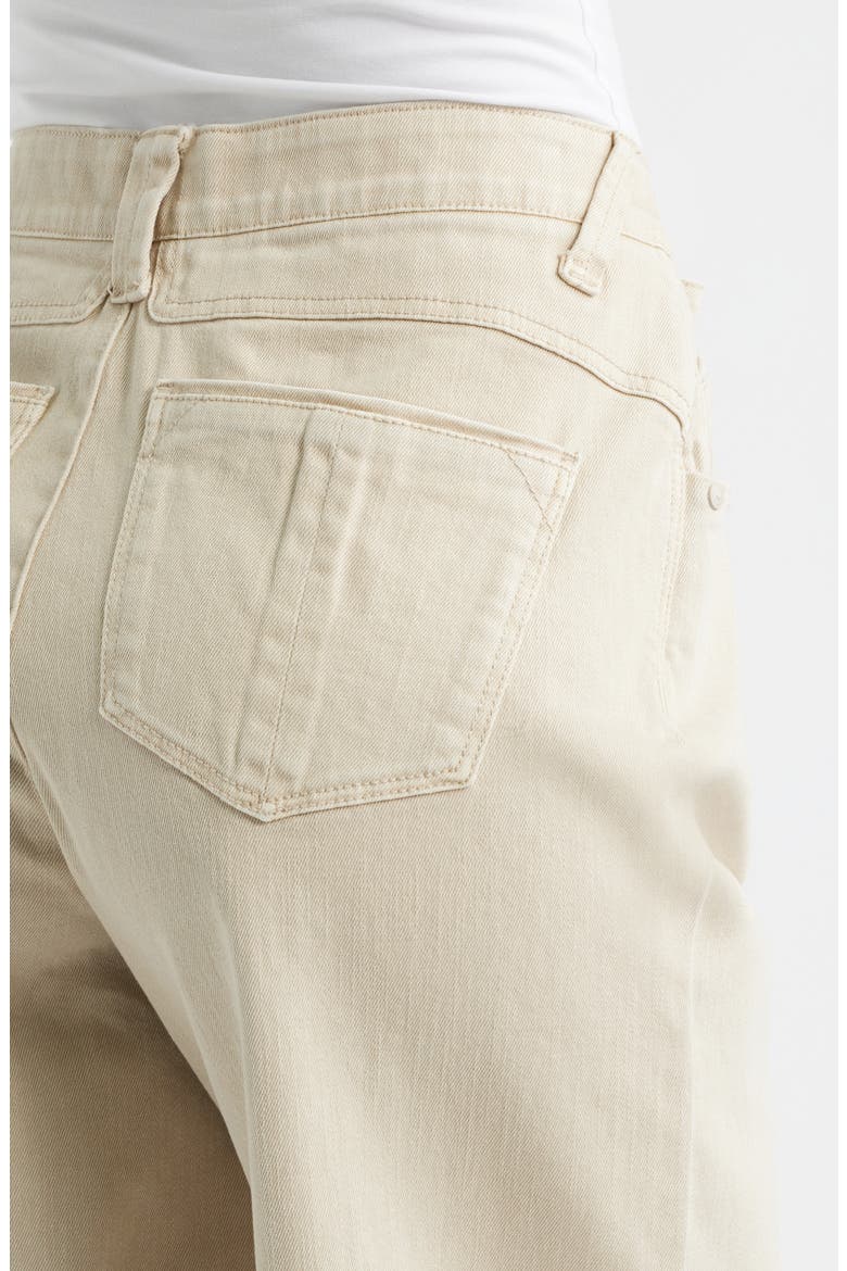 Wyatt Skyrise High Waist Ankle Wide Leg Jeans, Alternate, color, BIRCH