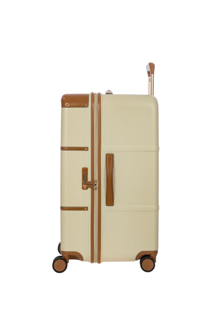 Bellagio Hardside 28" Large Checked Spinner Luggage, Alternate, color, Cream