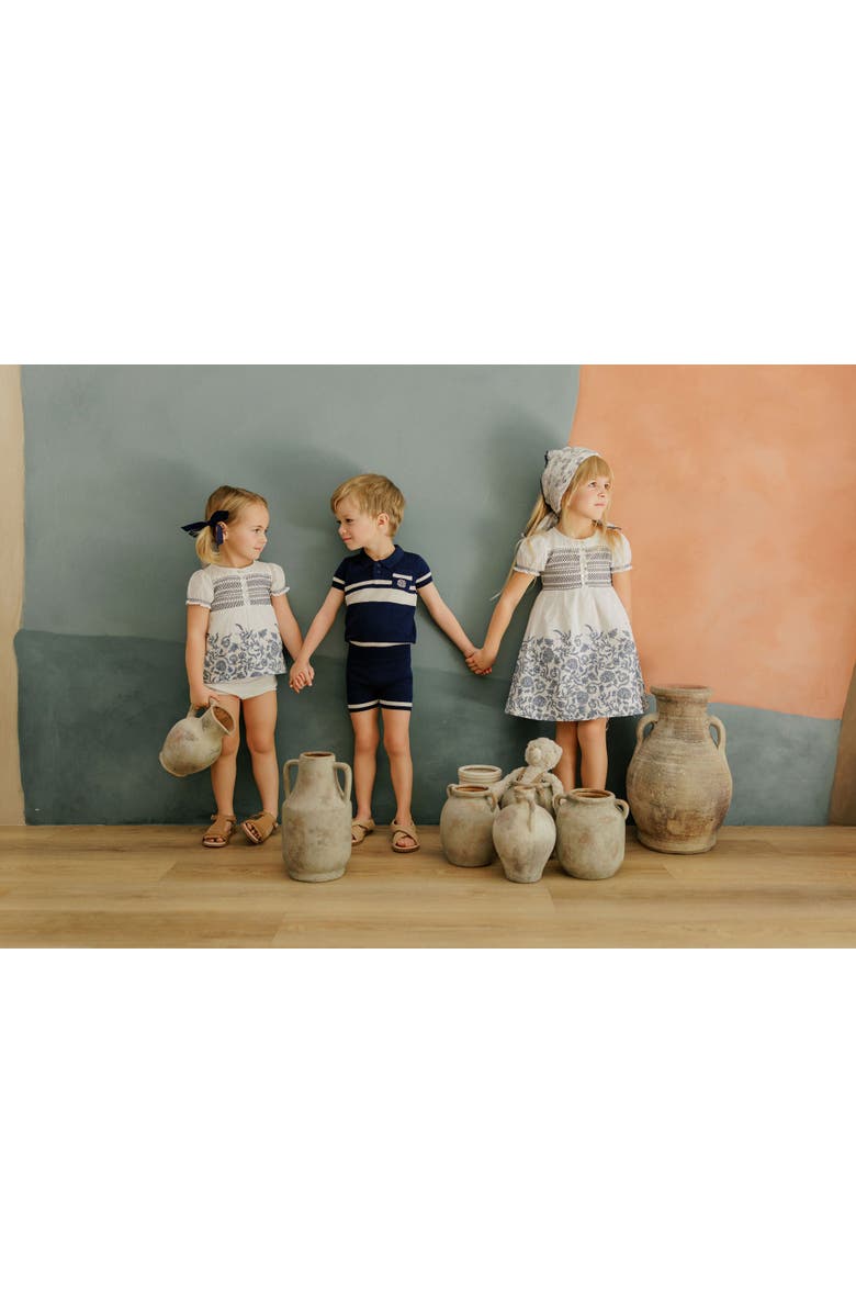 Ely's & Co. Looms Storybook Collection - Boys Mesh Knit 2 Piece Set, Alternate, color, Blue